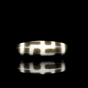 Cuenta Dzi de ágata