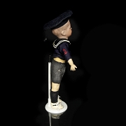 Porcelain figurine, ‘The Laughing One’, SFBJ, France, c. 1910–1920