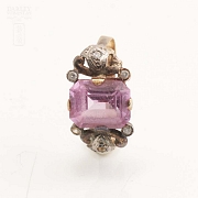 Anillo antiguo oro - 5