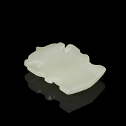 Placa de jade blanco 