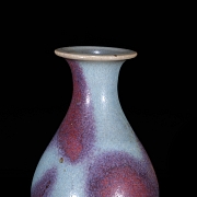 Jarrón de cerámica esmaltada 