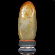 Piedra de jade tallada