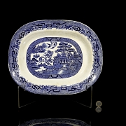 A Willow Pattern tray, PsXX