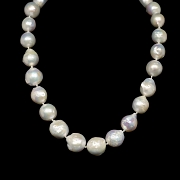 Collar de perlas barrocas australianas