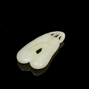 White jade figurine ‘Zucchini’, Qing dynasty - 3