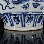 Jarrón de porcelana 