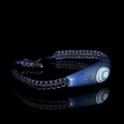 Cuenta Dizi de ágata azul, dinastía Tang