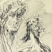 Julio Viera Fleitas (1934-2023) “Miguel Ángel Buonarroti”, 1975