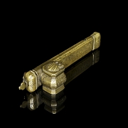 Ottoman travel inkwell with pen holder, 19th century