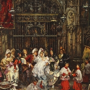 Antonio Medina Serrano (1944) ‘Baptism in Seville Cathedral’