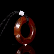Colgante de ágata roja, s.XX