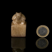 Jade seal ‘Xuanwu Dragon Turtle’, Qing dynasty