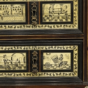 Bargueño de madera de fabricación valenciana, s.XX