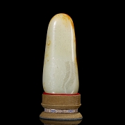 Roca de jade blanco de Hetian 