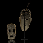 Pareja de máscaras africanas, s.XX