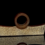 Colgante ritual de jade, cultura Liangzhu