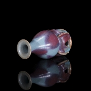 Jarrón de cerámica esmaltada 