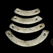 Conjunto de colgantes de jade, dinastía Zhou