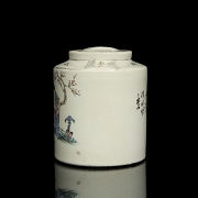 Tetera de porcelana esmaltada