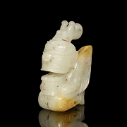 Figura de jade tallado 