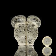 Colgante de cuarzo blanco 