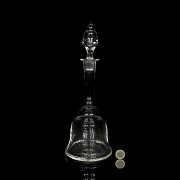 钟形水晶花瓶，20世纪