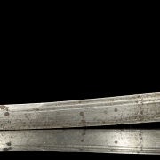 'Shuangdao’ silver-plated metal sword, 20th century - 3