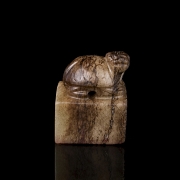 Jade seal ‘Mythical turtle’, Ming dynasty