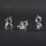 Tres osos de Swarovski. - 4