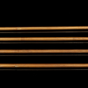 Cuatro flechas japonesas punta de cerezo