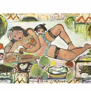 Maria Dolores Casanova Teruel (1928–2007) ‘Nude’, 1990
