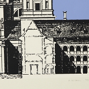 Alfredo Alcain Partearroyo (1936) “Las nubes del Escorial”, 1999