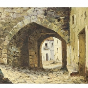 科尔特斯 J. Cortés （20世纪）《通道》，1974年