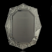 Espejo veneciano de cristal, s.XX