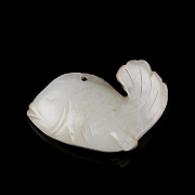 Hetian jade pendant ‘Fish’, Qing dynasty