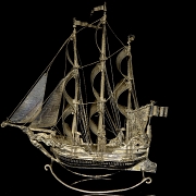 Pareja de piezas de plata, s.XX