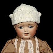 Muñeca de porcelana de carácter Heubach Köppelsdorf, Alemania, s.XX