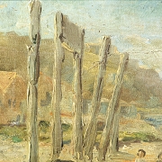 Andres Torrent (20th century) ‘Girls on the beach’