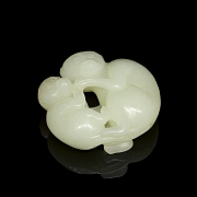Figura de jade tallado