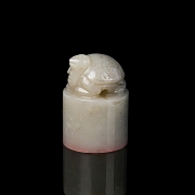 Hetian jade seal ‘Turtle’, Qing dynasty