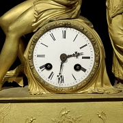 Reloj de sobremesa estilo Imperio, Francia, s.XIX