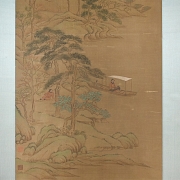 Chinese painting “Guqin Concert by the River,” signed Wen Zhengming