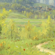 J. Batllé ‘Field with flowers’, 20th century - 5
