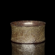 Adorno para el cabello de jade tallado, Cultura Liangzhu