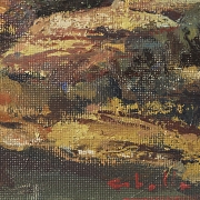 Juan José Abella Rubio (1944) “Views of the village”