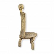 Trono de madera Liguru, Africa, s.XX
