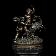 Manufactura Algora, escultura de bronce 