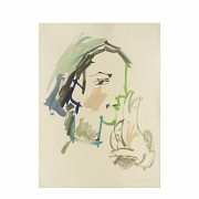 平恰斯·利特温诺夫斯基（1894–1985）《女性侧影》