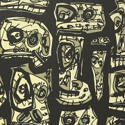 Antonio Saura (1930–1998) ‘Open Series 8 (1989)’