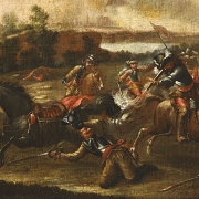 Follower of Esteban March (1610–1660) ‘War scene’